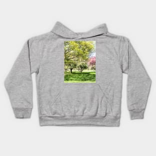 Spring - Lunch in the Park in Spring Kids Hoodie